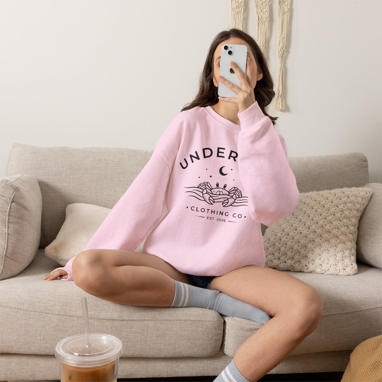 Undertow Clothing Co. unisex crewneck sweater