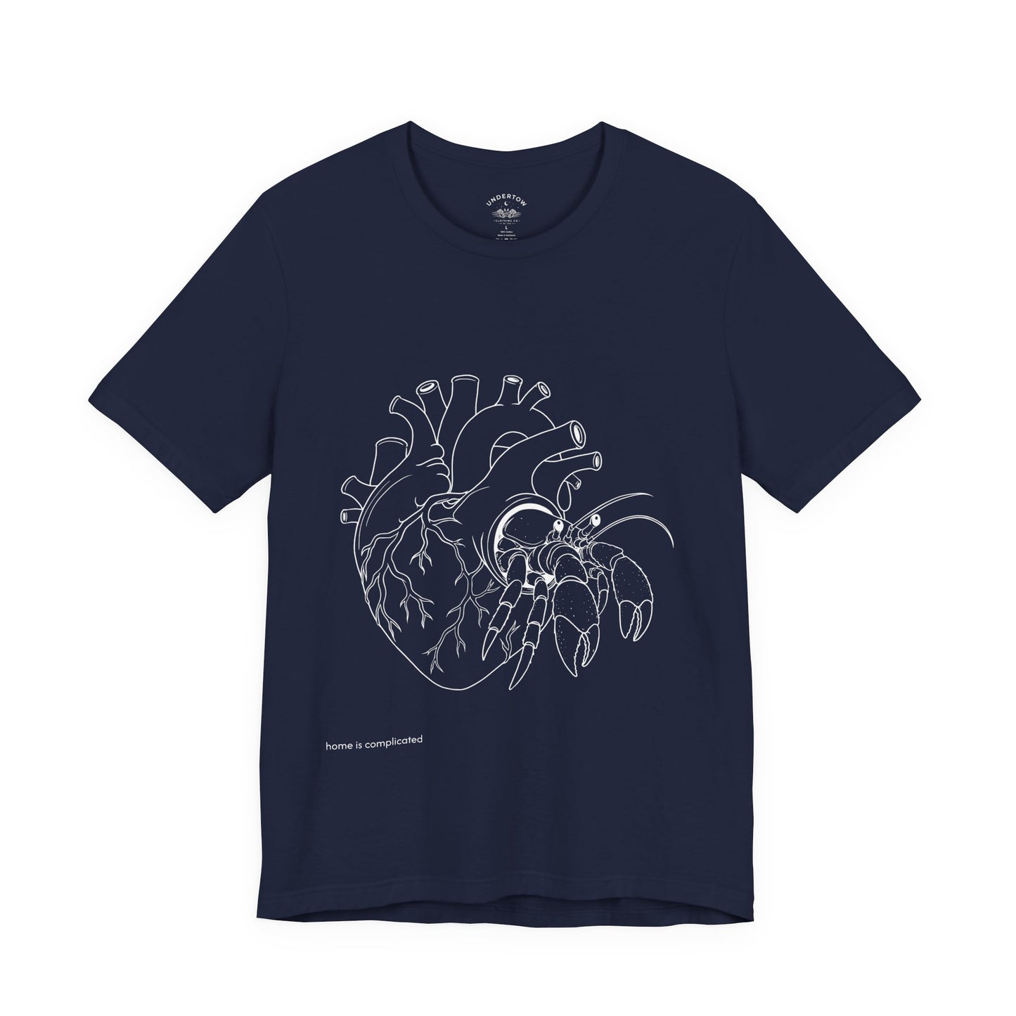home is complicated - unisex graphic t-shirt