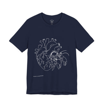 home is complicated - unisex graphic t-shirt