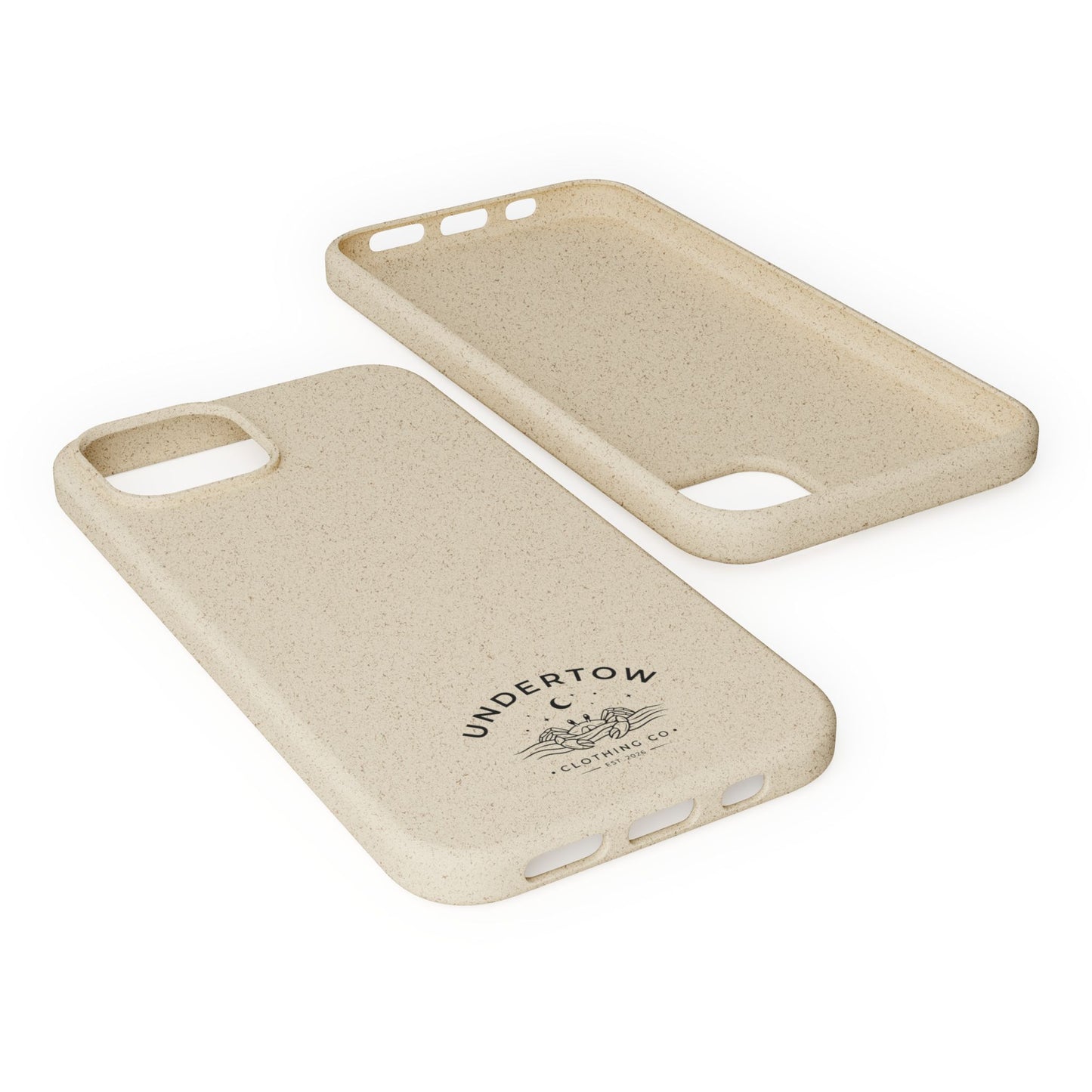 Undertow Logo Eco Biodegradable Phone Case – Compostable Protective Cover