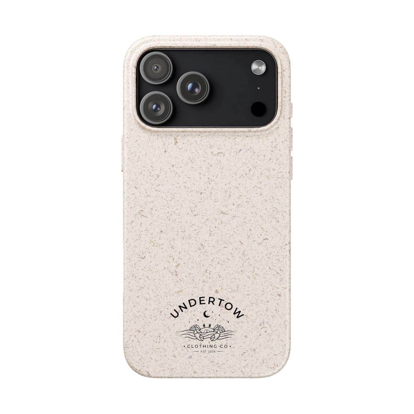 Undertow Logo Eco Biodegradable Phone Case – Compostable Protective Cover