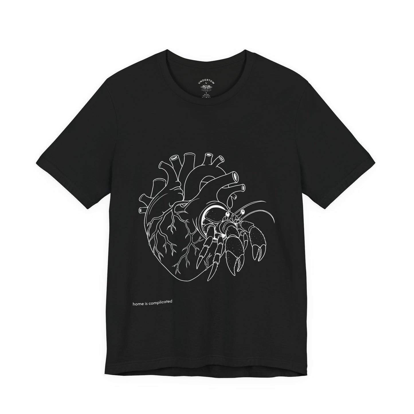 home is complicated - unisex graphic t-shirt