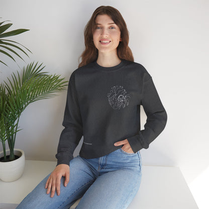 home is complicated - unisex crewneck sweater
