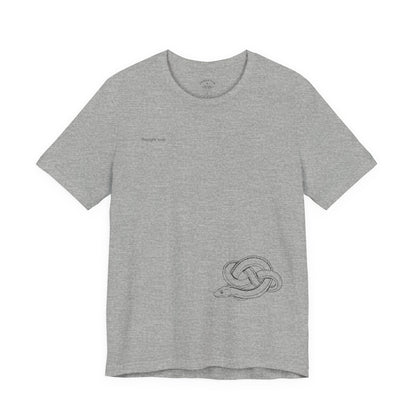 thought loop - eel in a knot graphic tee
