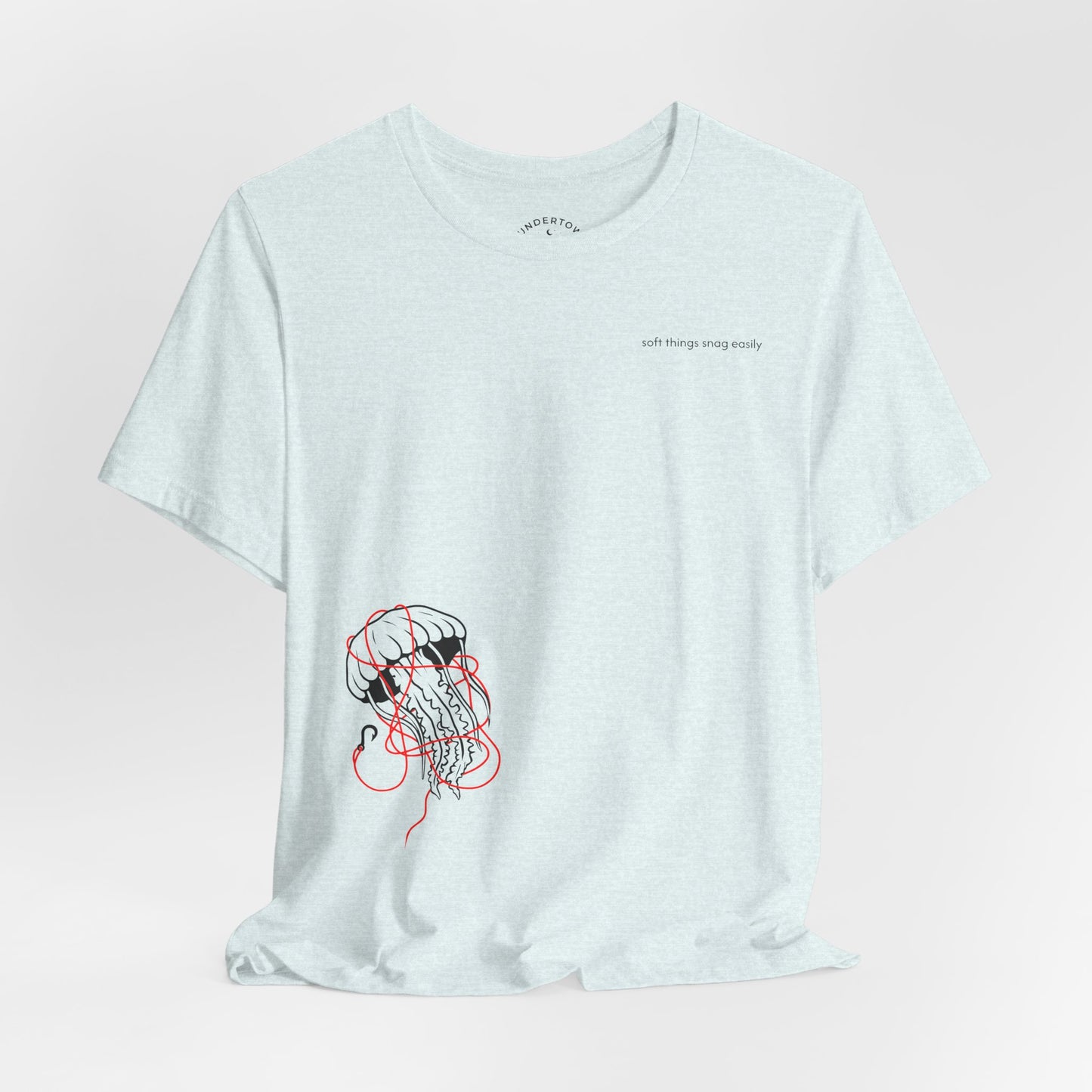soft things snag easily - unisex cotton t-shirt
