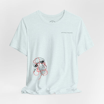 soft things snag easily - unisex cotton t-shirt
