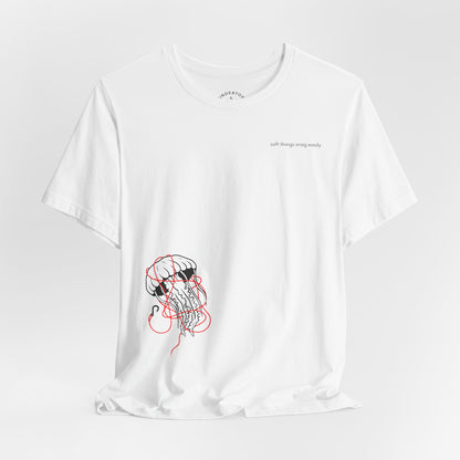 soft things snag easily - unisex cotton t-shirt
