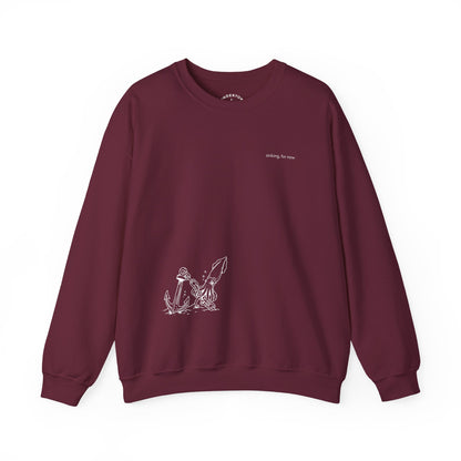 sinking, for now - Crewneck Sweater