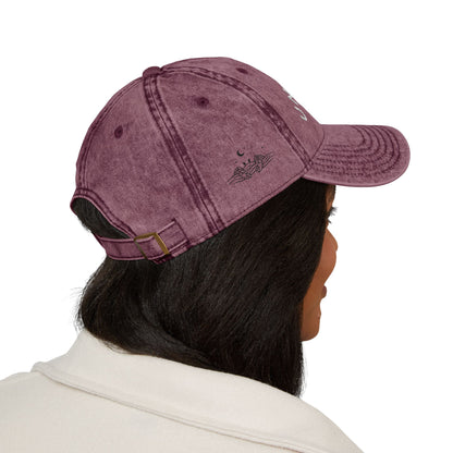 vintage embroidered Undertow logo cap - unisex denim dad hat
