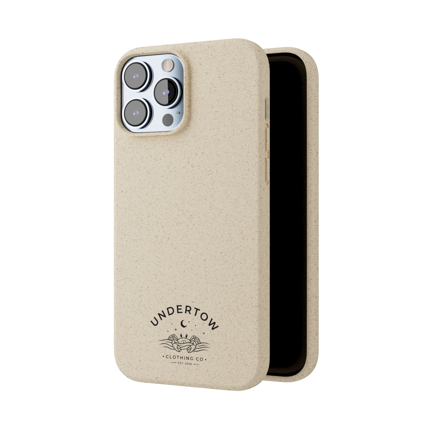 Undertow Logo Eco Biodegradable Phone Case – Compostable Protective Cover