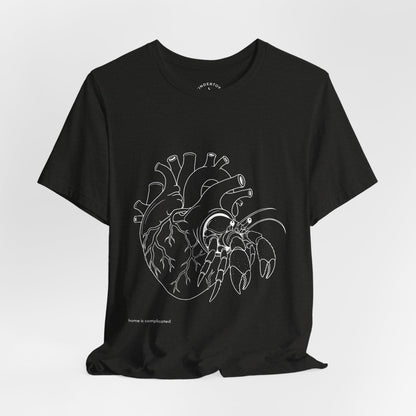 home is complicated - unisex graphic t-shirt