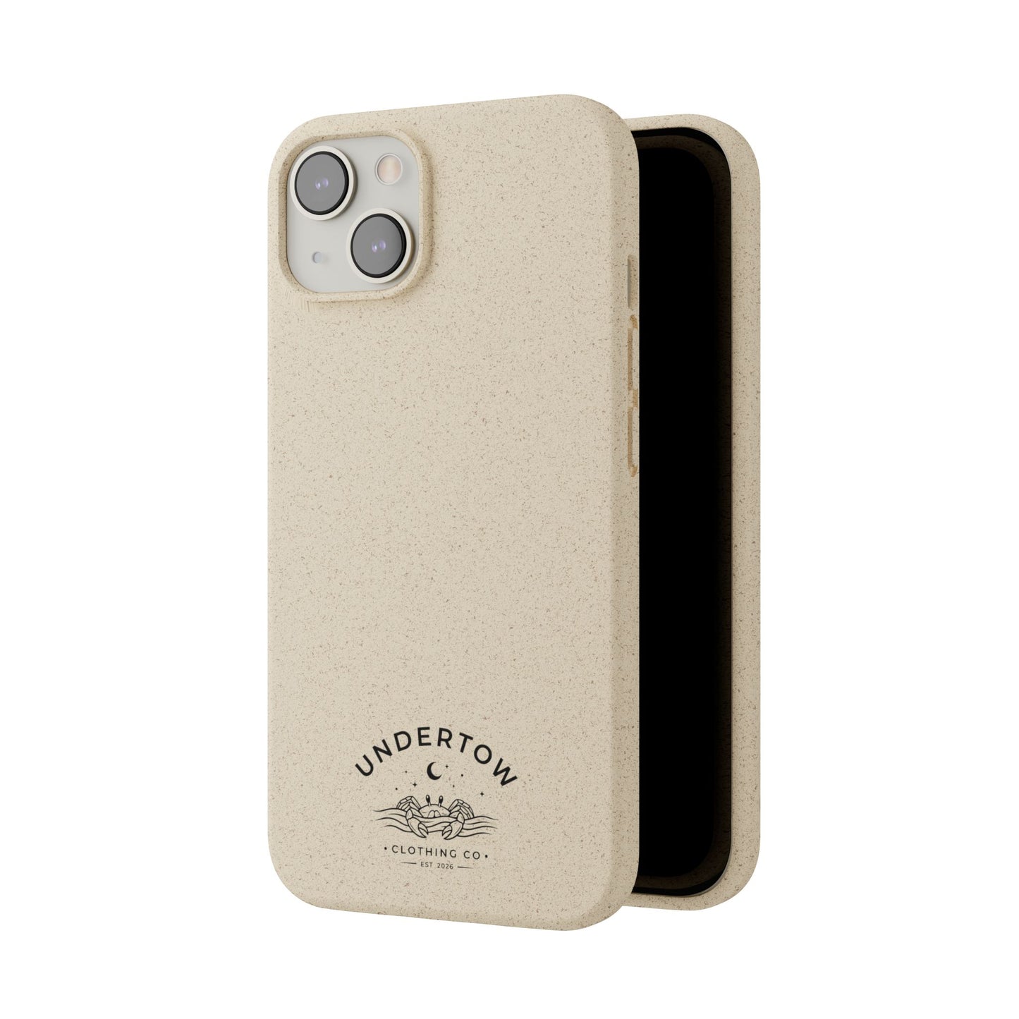 Undertow Logo Eco Biodegradable Phone Case – Compostable Protective Cover