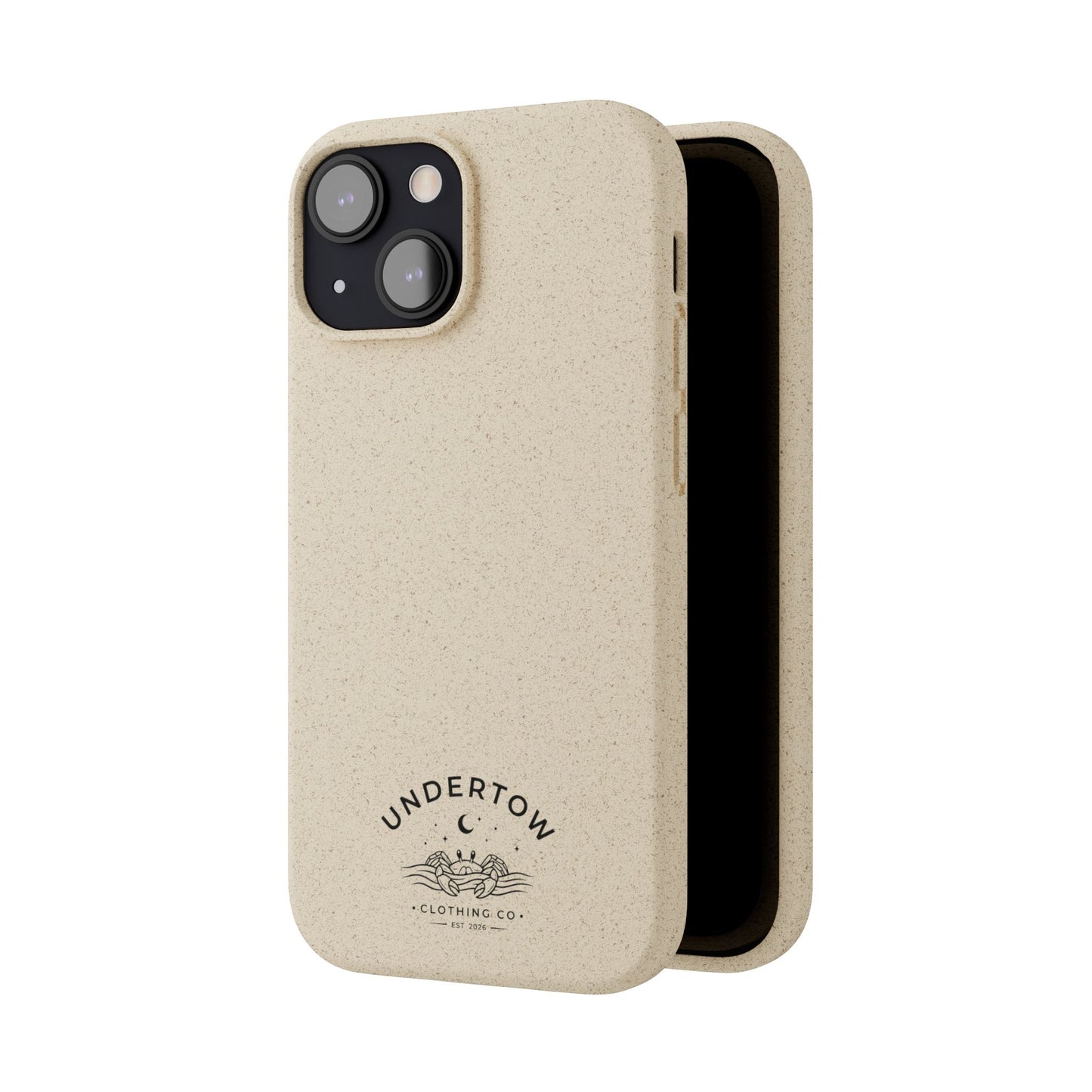 Undertow Logo Eco Biodegradable Phone Case – Compostable Protective Cover