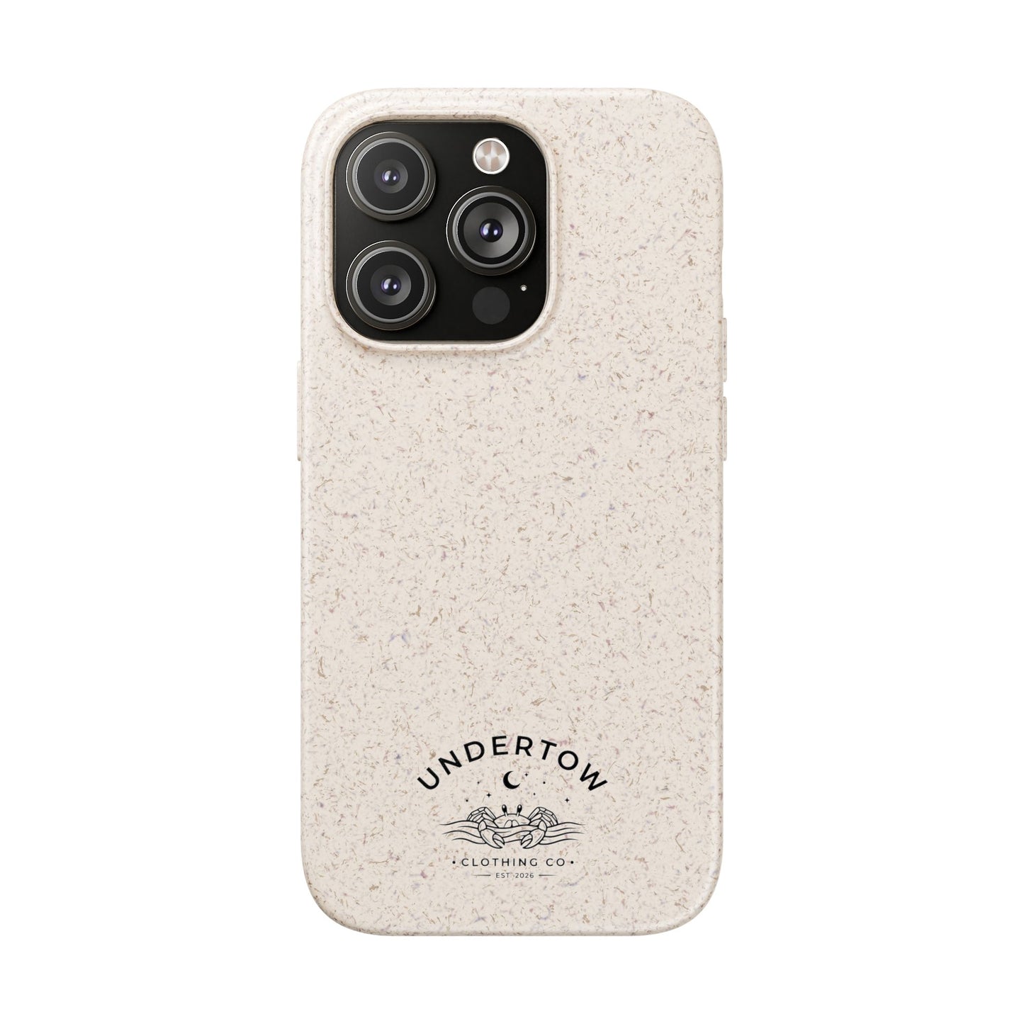Undertow Logo Eco Biodegradable Phone Case – Compostable Protective Cover