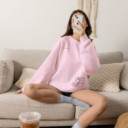 prescribed persistence - unisex mid-weight crewneck sweater